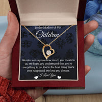 Load image into Gallery viewer, Mother of My Children Forever Love Necklace
