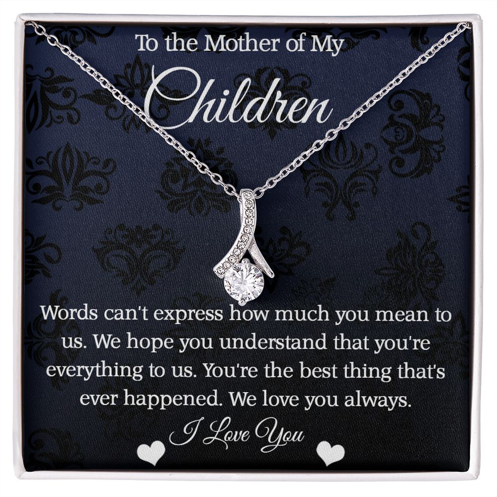 Mother of My Children Alluring Beauty Necklace