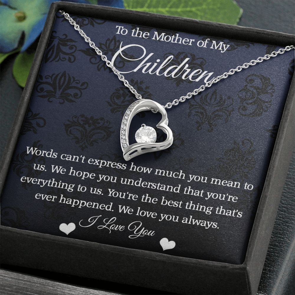 Mother of My Children Forever Love Necklace