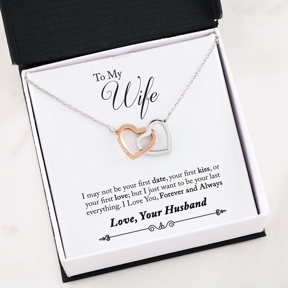 Be Your Last Everything Interlocking Heart Necklace