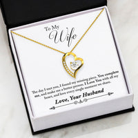 Load image into Gallery viewer, My Wife You Complete Me Necklace
