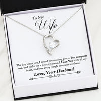 Load image into Gallery viewer, My Wife You Complete Me Necklace
