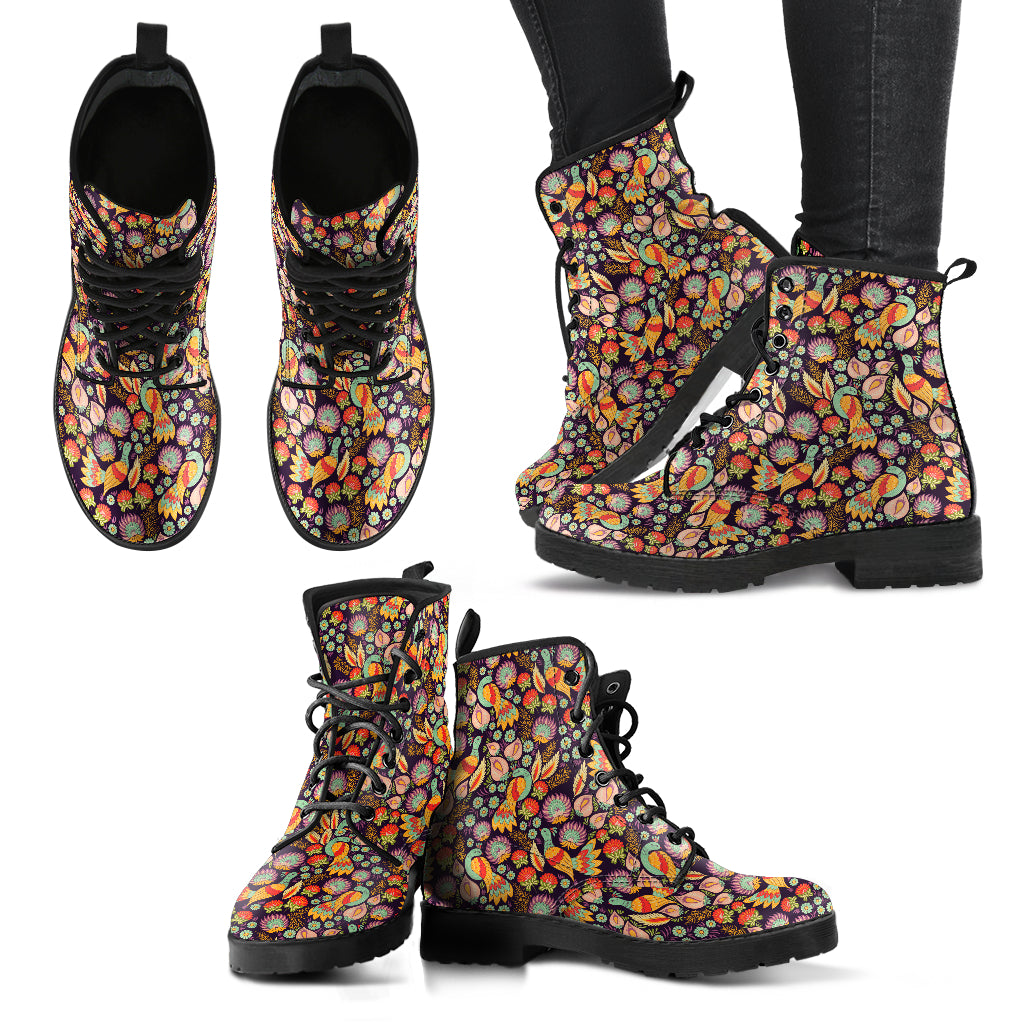 Bird And Flower Women's Eco-Friendly Leather Boots