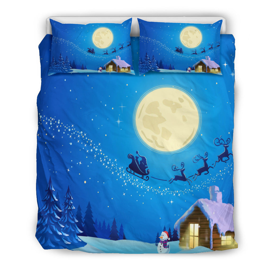 Christmas Night Moon Bedding Set - $114.95 - $124.95