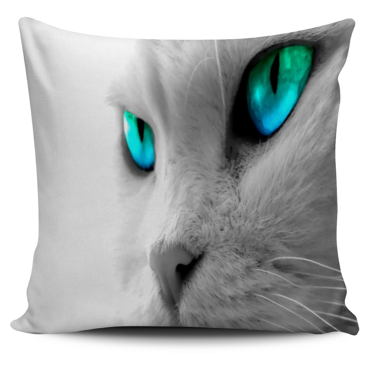 Cat Eyes Pillow Cover