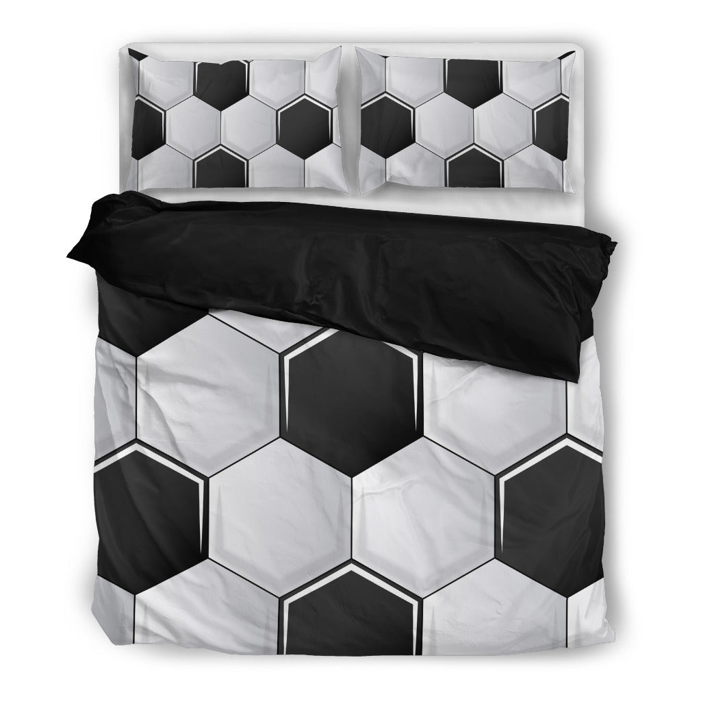 Soccer Bedding Set With Black Backing - $114.95 - $124.95