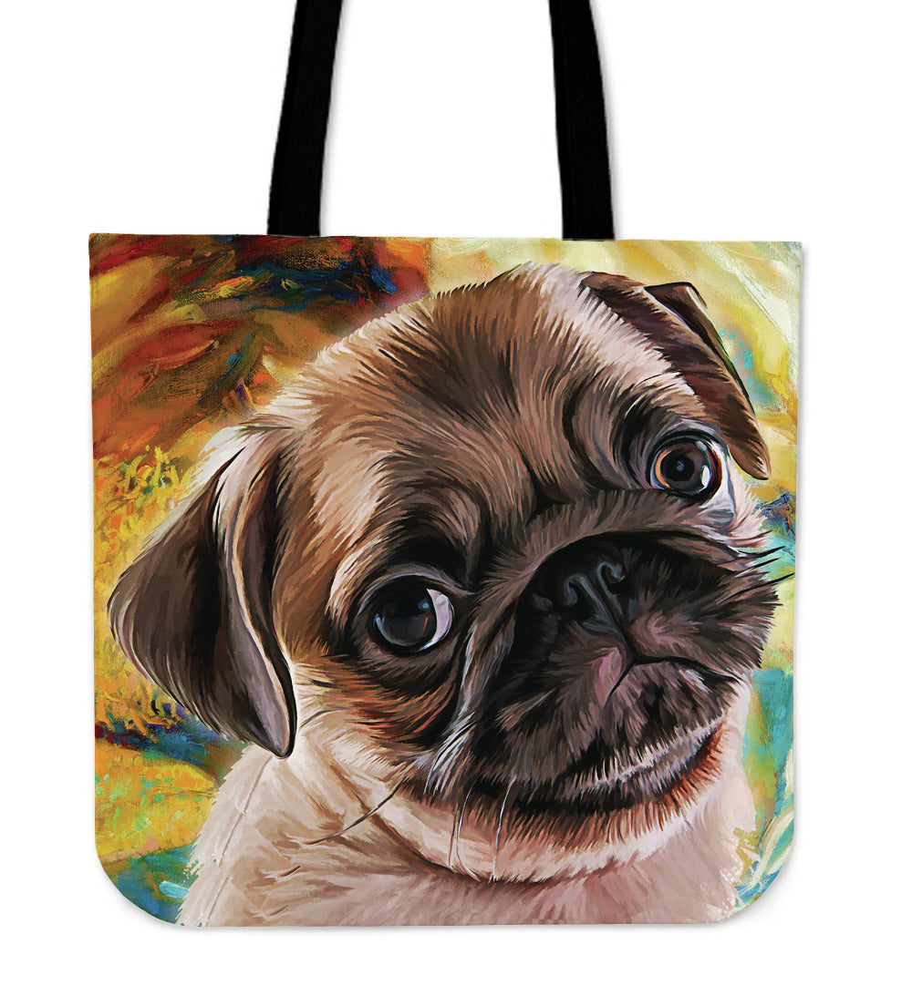 Pug Tote Bag