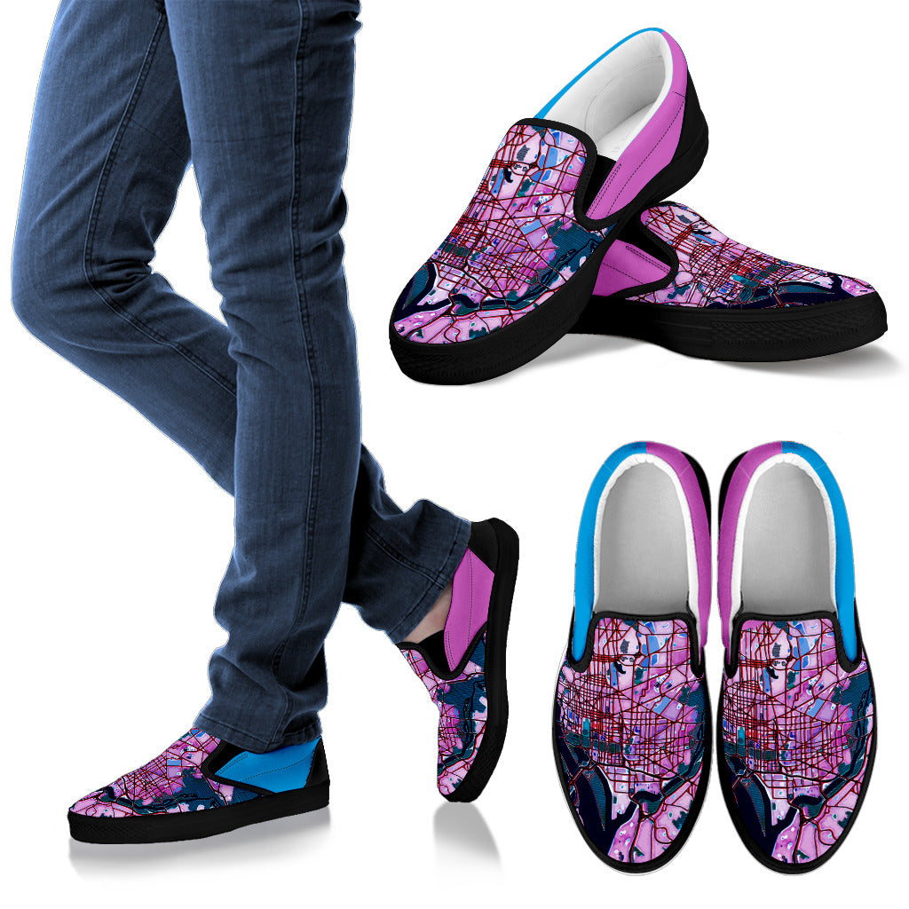 District Of Blossoms Women's Slip-Ons