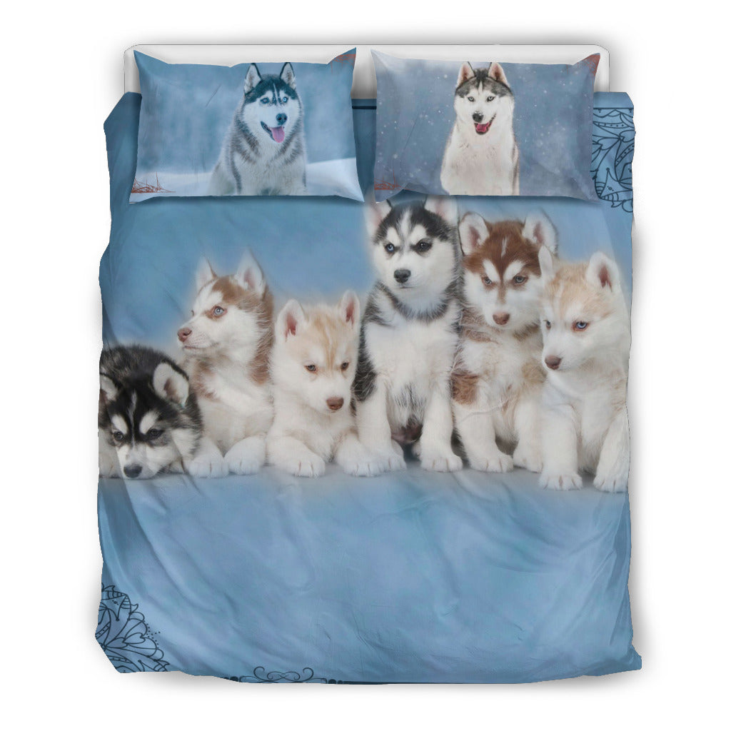 Husky Family Bedding Set - $114.95 - $124.95