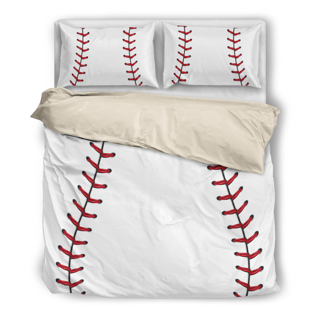 Baseball Bedding Set With Beige Backing - $114.95 - $124.95