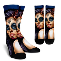 Load image into Gallery viewer, Calavera Crew Socks

