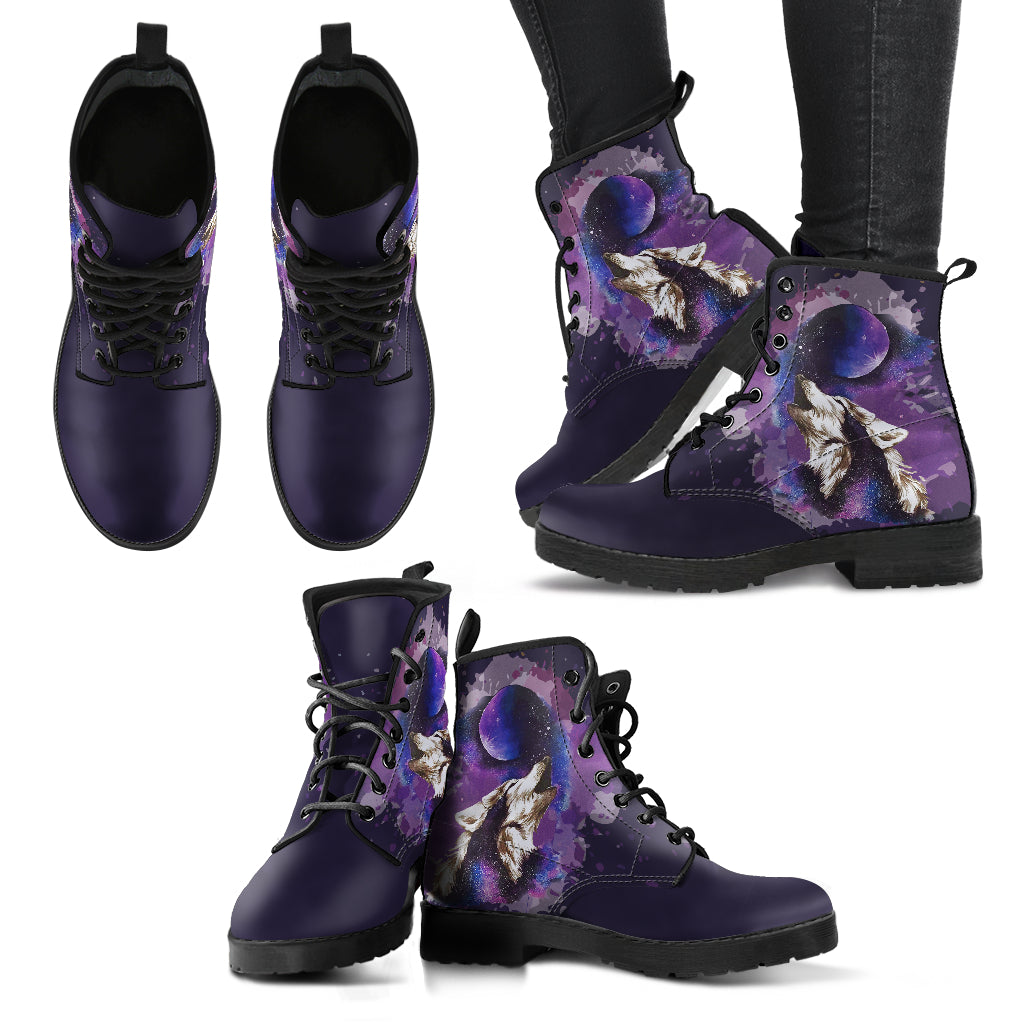 Wolf And Moon Women's Eco-Friendly Leather Boots