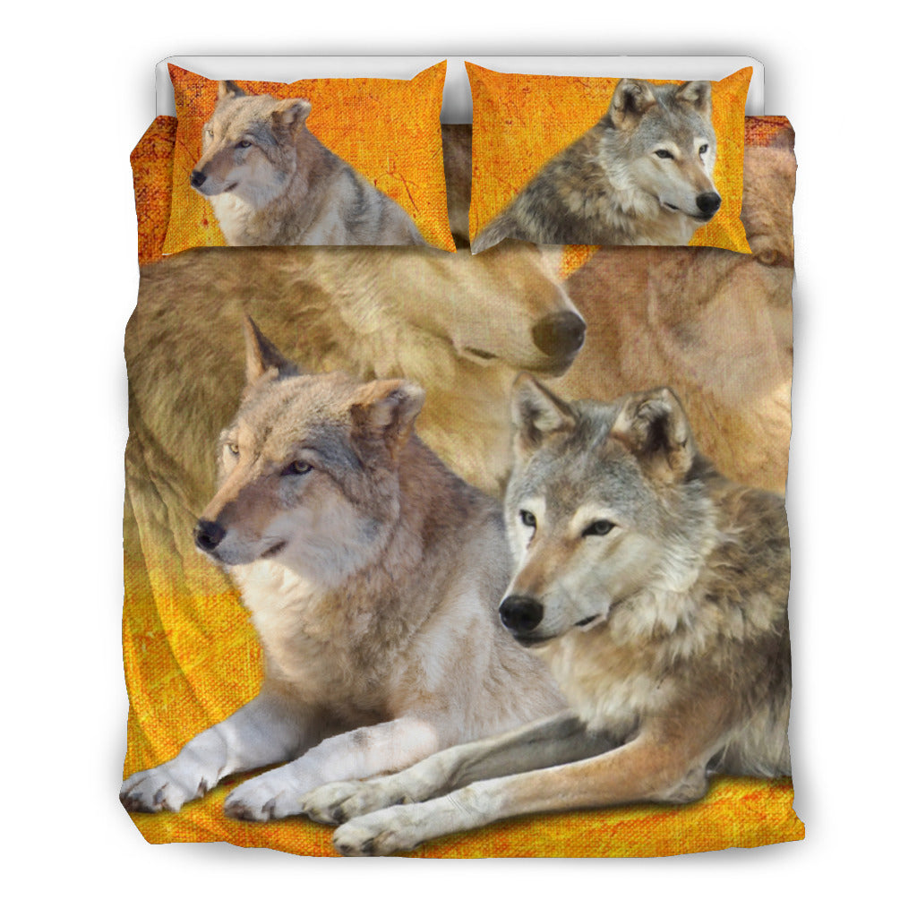 Pair Of Wolves Bedding Set - $114.95 - $124.95