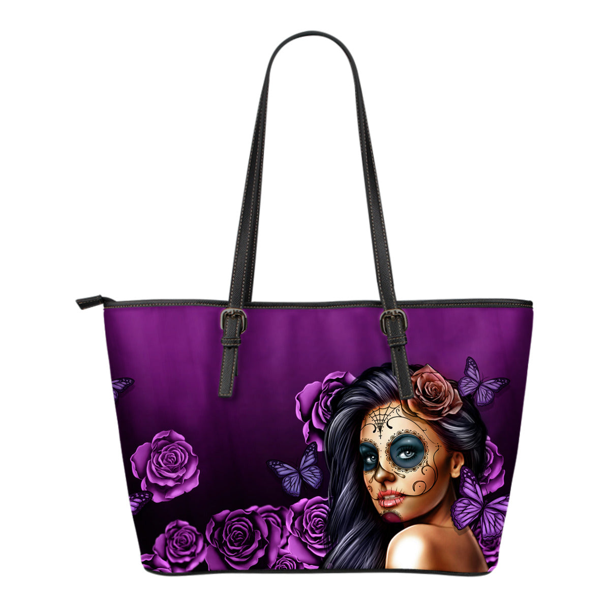 Calavera Small Eco Leather Tote Bag