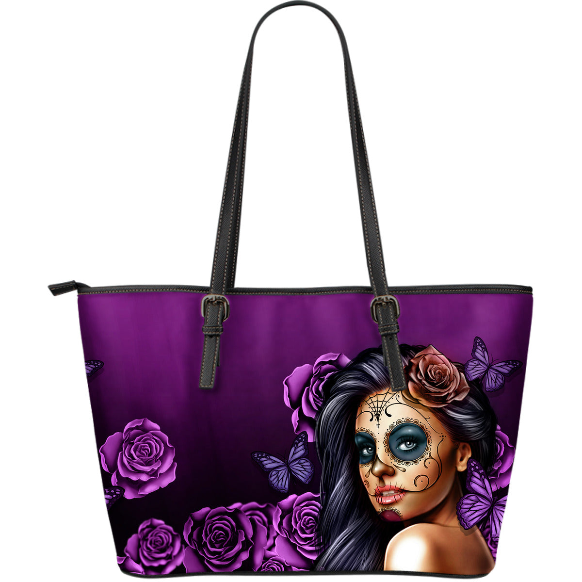 Calavera Large Eco Leather Tote Bag