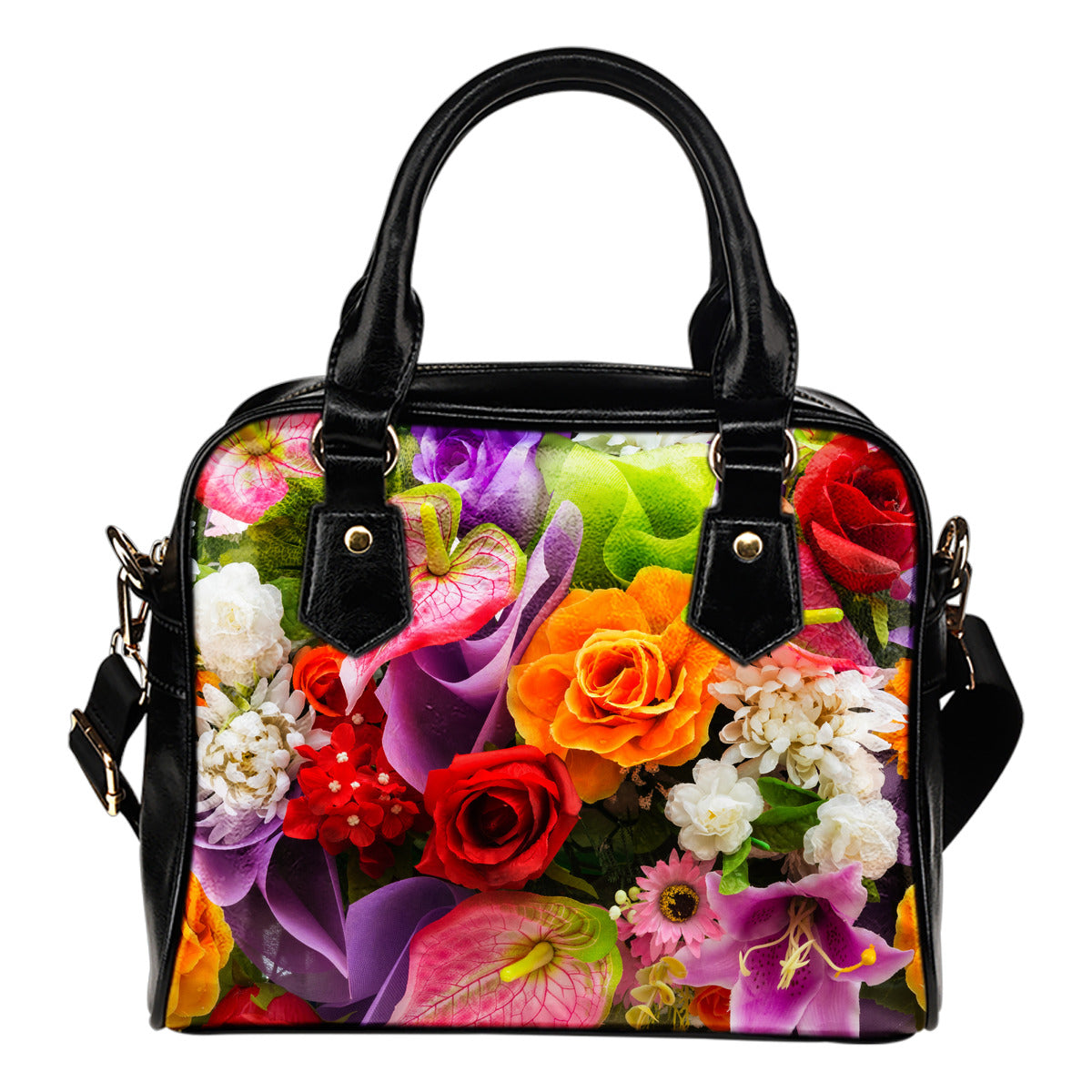 Flower Shoulder Shoulder Handbag