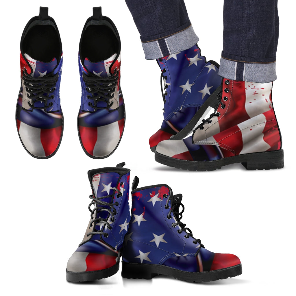 American Flag Men's Eco-Friendly Boots
