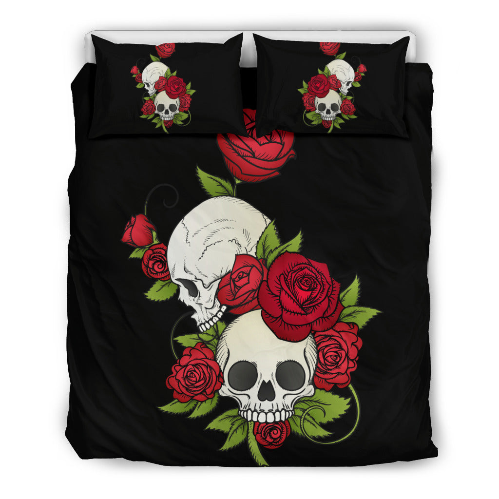 Skulls and Roses Bedding Set - $114.95 - $124.95