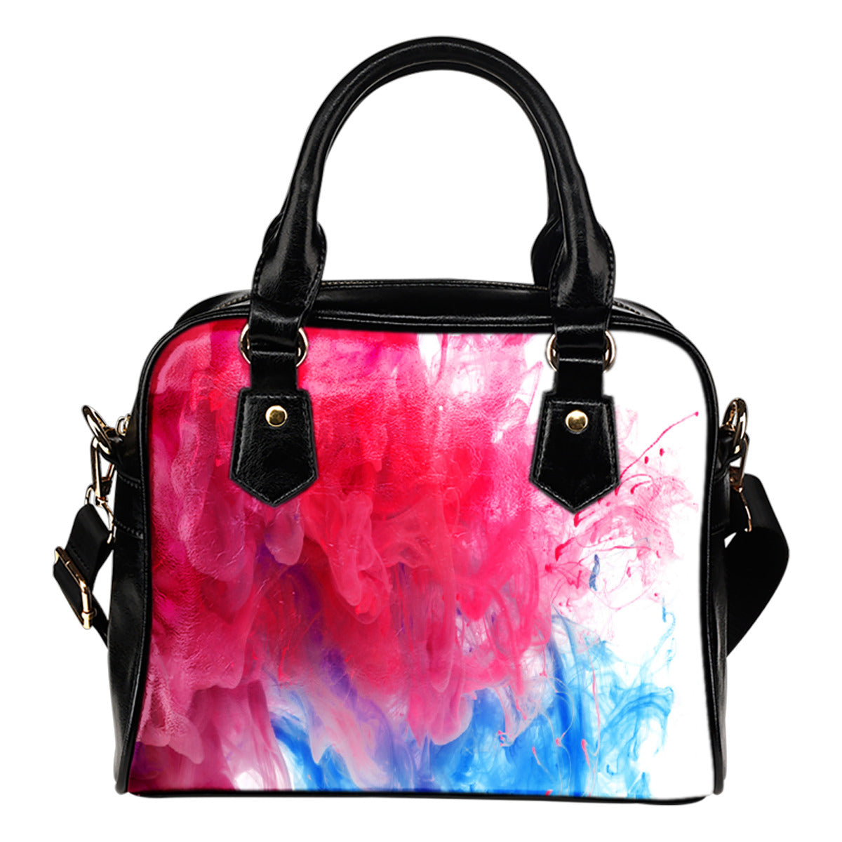 Watercolor Shoulder Handbag
