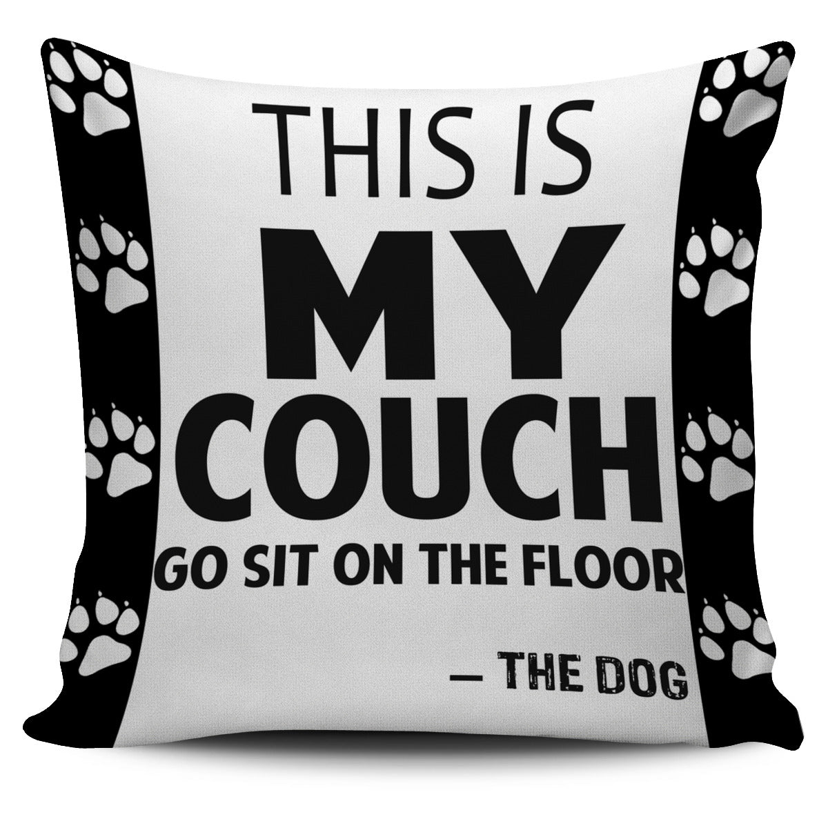 Dog's Couch Pillow Cover