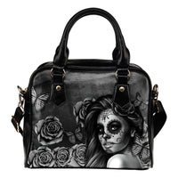 Load image into Gallery viewer, Calavera Shoulder Handbag
