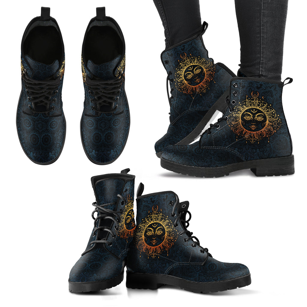 Sun Alchemy Women's Eco-Friendly Leather Boots