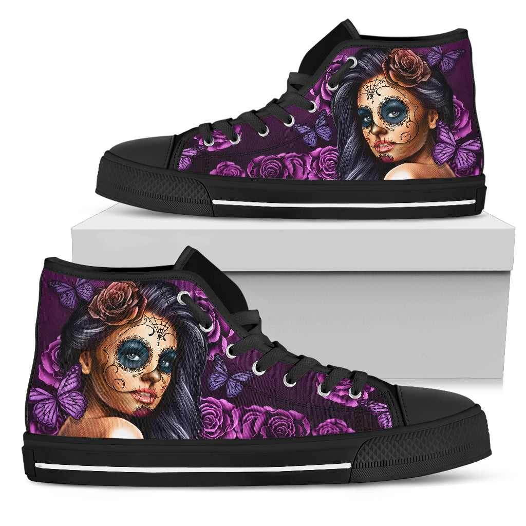 Calavera Women's High Tops