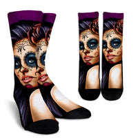 Load image into Gallery viewer, Calavera Crew Socks
