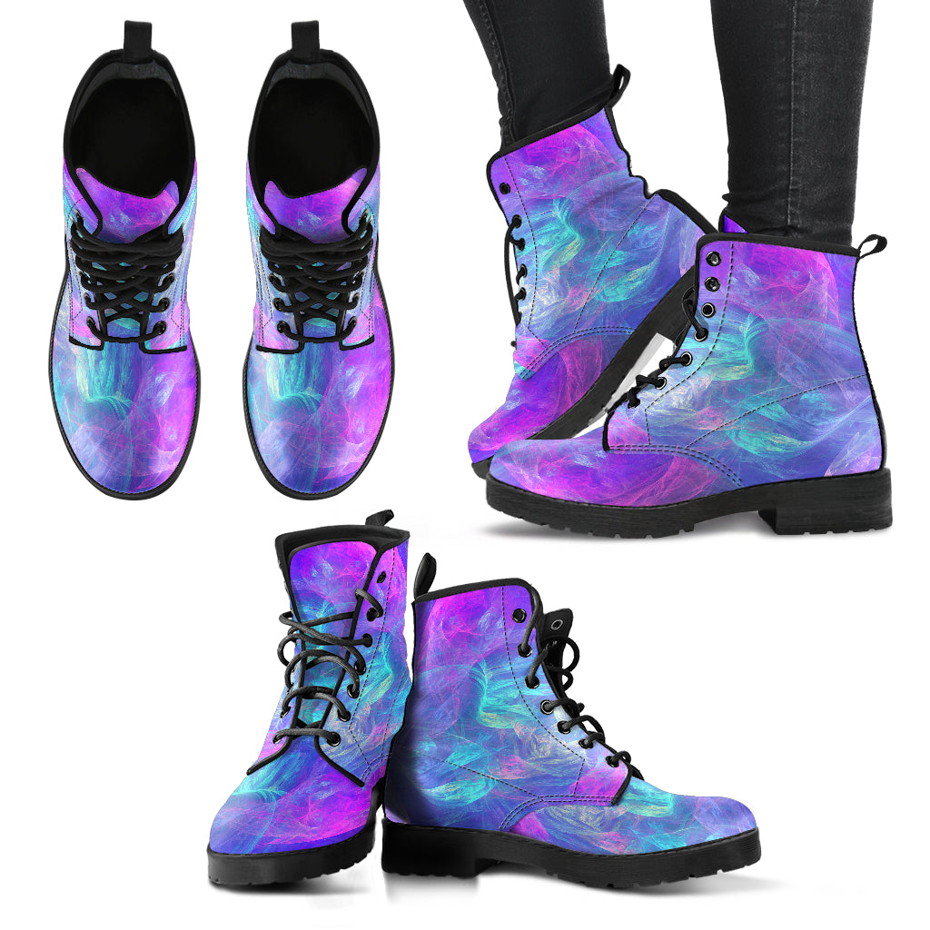 Glowing Women's Eco-Friendly Leather Boots