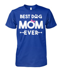 Load image into Gallery viewer, Best Dog Mom Shirt (White Text)
