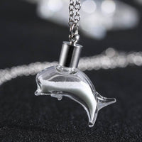 Load image into Gallery viewer, Glow In The Dark Dolphin Necklace
