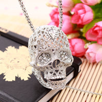 Load image into Gallery viewer, Women&#39;s Skull Pendant Necklace
