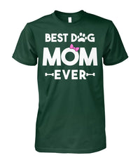 Load image into Gallery viewer, Best Dog Mom Shirt (White Text)
