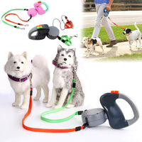 Load image into Gallery viewer, Dual Dog Retractable Leash
