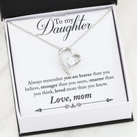 Load image into Gallery viewer, Daughter Braver Than You Believe Necklace
