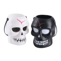 Load image into Gallery viewer, 3D LED Skull Bucket
