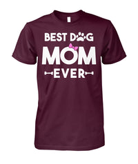 Load image into Gallery viewer, Best Dog Mom Shirt (White Text)
