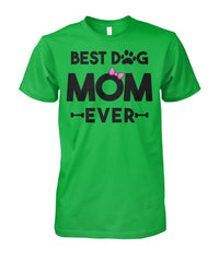 Load image into Gallery viewer, Best Dog Mom Shirt (Black Text)
