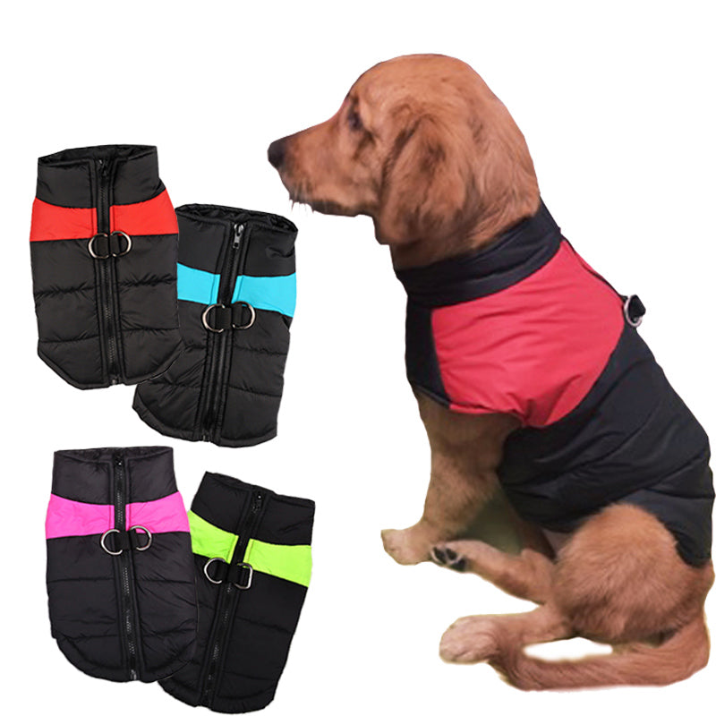 Warm Waterproof Dog Vest