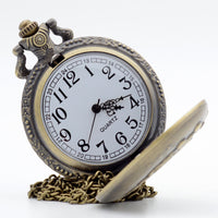 Load image into Gallery viewer, Vintage Bronze Brave Soldier Pocket Watch
