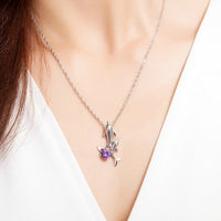 Load image into Gallery viewer, Dolphin Crystal Necklace
