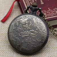 Load image into Gallery viewer, Blooming Flowers Pocket Watch
