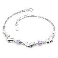 Load image into Gallery viewer, Dolphin Sterling Silver and Crystal Jewelry Set
