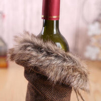 Load image into Gallery viewer, Christmas Wine Bottle Cover
