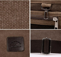 Load image into Gallery viewer, Canvas Messenger Bag
