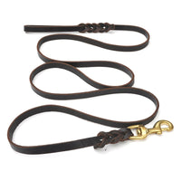 Load image into Gallery viewer, Braided Leather Dog Leash
