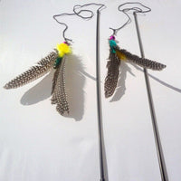 Load image into Gallery viewer, Cat Rod With Feather Toy
