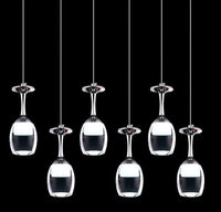 Load image into Gallery viewer, Wine Glass Pendant Light
