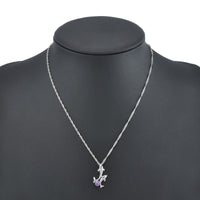 Load image into Gallery viewer, Dolphin Crystal Necklace
