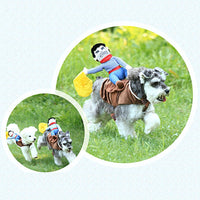 Load image into Gallery viewer, Dog&#39;s Cowboy Riding Costume
